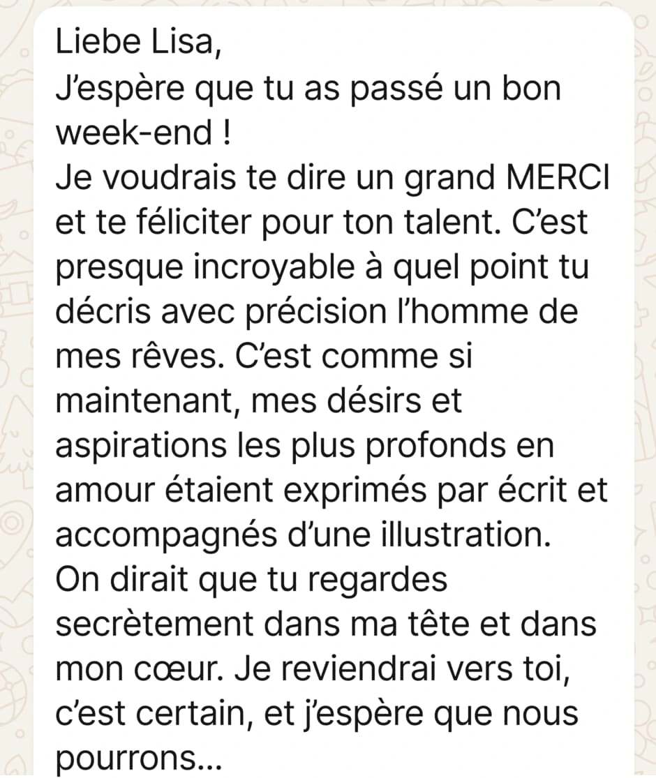 Ce que mes clientes disent de mon travail : 10