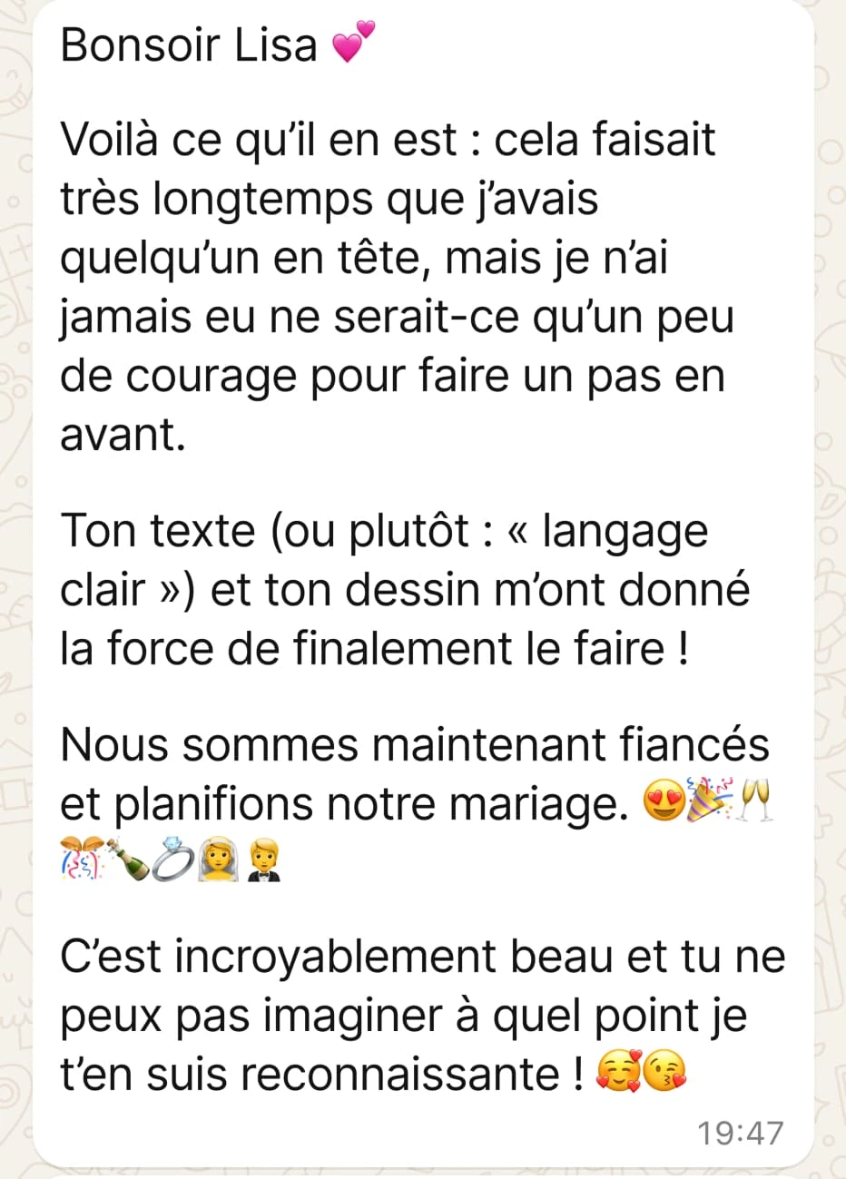 Ce que mes clientes disent de mon travail : 11