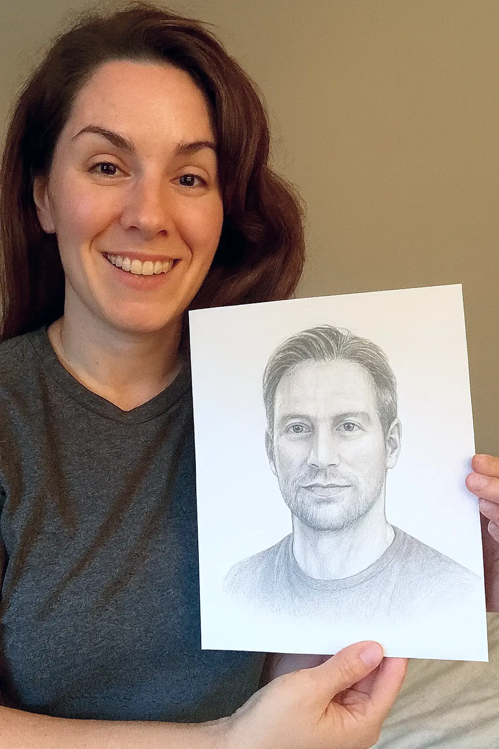 Lisa avec dessin d'âme sœur